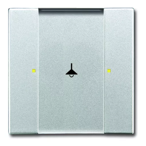 BUSCH-JAEGER 6125/02-83 KNX tapintásérzékelő kezelőelem | 1-csatornás | alumíniumezüst