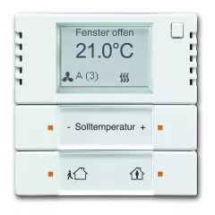   BUSCH-JAEGER 6128/28-84 KNX tapintásérzékelő kezelőelem RTR | stúdiófehér