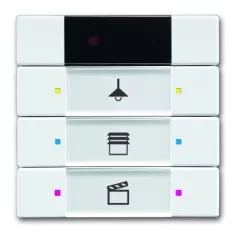   BUSCH-JAEGER 6129/01-84 KNX tapintásérzékelő IR | stúdiófehér
