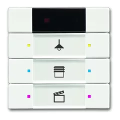   BUSCH-JAEGER 6129/01-884 KNX tapintásérzékelő IR | stúdiófehér matt