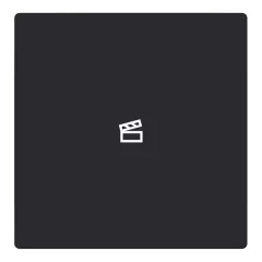   BUSCH-JAEGER LFST/A.1.63.11-885 Keypad future billentyű | 1-es, jelenet | matt fekete