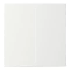   BUSCH-JAEGER LFW/A.2.55.11-914 Billenő a Keypad balance SI-hoz | 2-es | alpinfehér