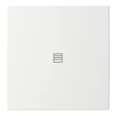   BUSCH-JAEGER LFJT/A.1.55.11-914 Taste für Keypad balance SI | 1-csatornás, redőny | alpinweiß