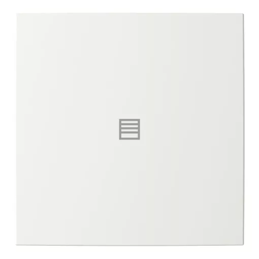 BUSCH-JAEGER LFJT/A.1.55.11-914 Taste für Keypad balance SI | 1-csatornás, redőny | alpinweiß