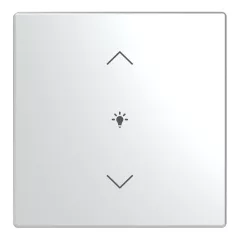   BUSCH-JAEGER LFDW/A.1.63.11-866 Billenőkaros Keypad future-höz | 1-es, Fény, Nyilak | nemesacél