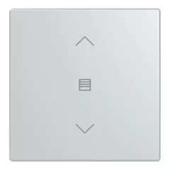   BUSCH-JAEGER LFJW/A.1.63.11-83 Billenő a Keypad future-höz | 1-es, redőny | ezüst alumínium