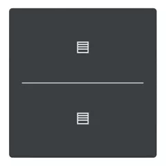   BUSCH-JAEGER LFJT/A.2.63.11-81 Keypad future billentyű | 2-es, redőny | antracit