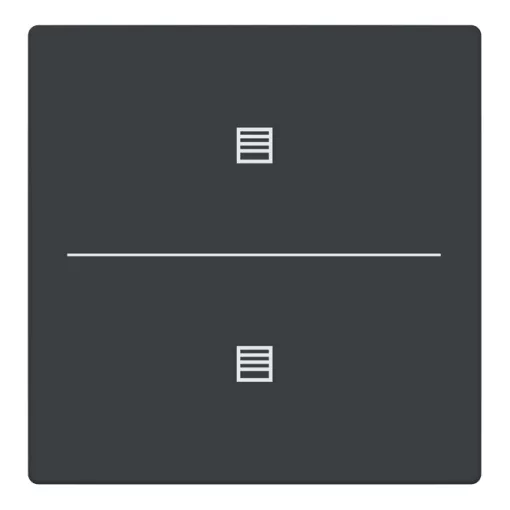 BUSCH-JAEGER LFJT/A.2.63.11-81 Keypad future billentyű | 2-es, redőny | antracit