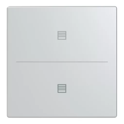 BUSCH-JAEGER LFJT/A.2.63.11-83 Keypad future gomb | 2-es, redőny | ezüst alumínium