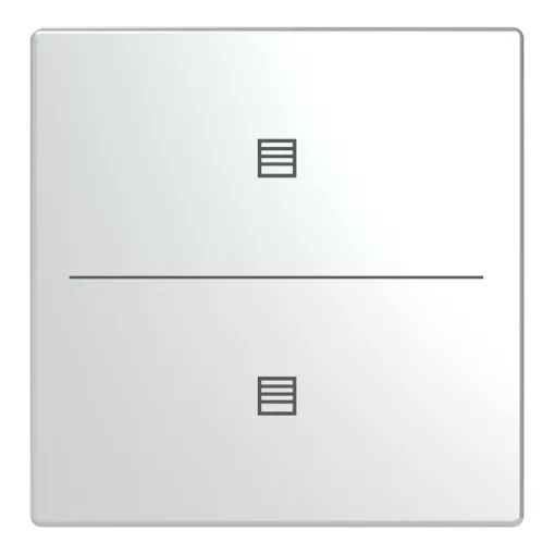 BUSCH-JAEGER LFJT/A.2.63.11-866 Gomb Keypad future billentyűzethez | 2-csatornás, redőny | nemesacél