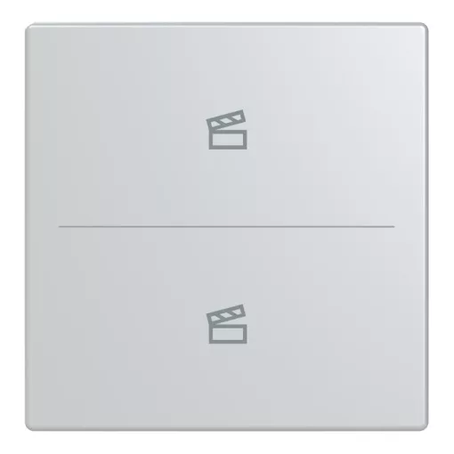 BUSCH-JAEGER LFST/A.2.63.11-83 Taste für Keypad future | 2-es, Szene | alusilber