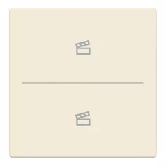   BUSCH-JAEGER LFST/A.2.63.11-84 Keypad future billentyű | 2-es, Jelenet | alpinfehér