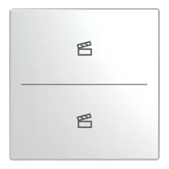   BUSCH-JAEGER LFST/A.2.63.11-866 Keypad future gomb | 2-es, Jelenet | nemesacél