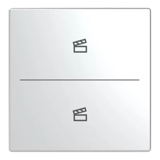 BUSCH-JAEGER LFST/A.2.63.11-866 Keypad future gomb | 2-es, Jelenet | nemesacél