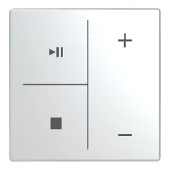   BUSCH-JAEGER LFMW/A.4.63.11-866 Billenőkapcso Keypad future-höz | 4-csatornás, zenevezérlés | nemesacél