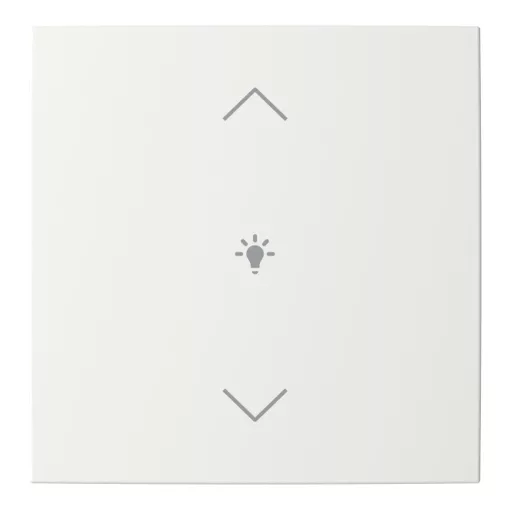 BUSCH-JAEGER LFDW/A.1.55.11-914 Billenő gomb Keypad balance SI | 1-es, Fény, Nyilak | alpinfehér