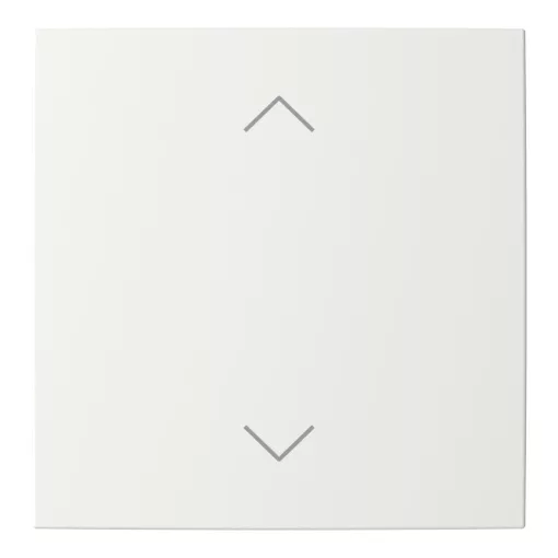 BUSCH-JAEGER LFAW/A.1.55.11-914 Billenő a Keypad balance SI-hoz | 1-foglalatú, nyilak | alpinfehér