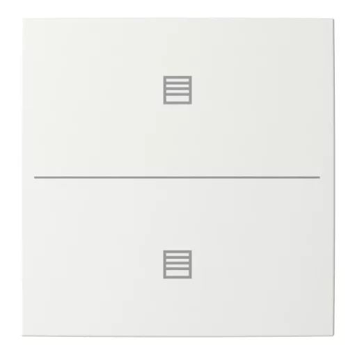 BUSCH-JAEGER LFJT/A.2.55.11-914 Taste für Keypad balance SI | 2-csatornás, redőny | alpinweiß