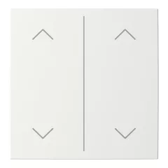   BUSCH-JAEGER LFAW/A.2.55.11-914 Billentyű Keypad future-höz | 2-es, nyilak | alpinfehér