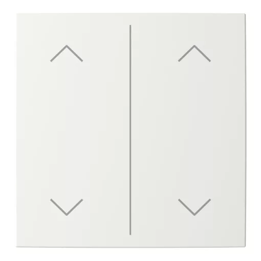 BUSCH-JAEGER LFAW/A.2.55.11-914 Billentyű Keypad future-höz | 2-es, nyilak | alpinfehér
