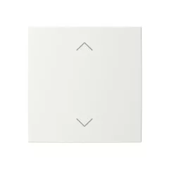   ABB LFAW/A.1.55.1-914 KNX kezelőelemhez való billenő lap | 1-es, nyilak | alpinfehér