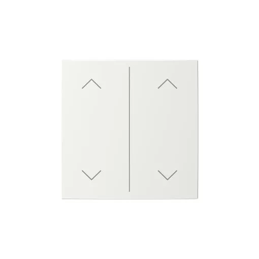 ABB LFAW/A.2.55.1-914 billenőkar KNX kezelőelemhez | 2-csatornás, nyilak | alpinfehér