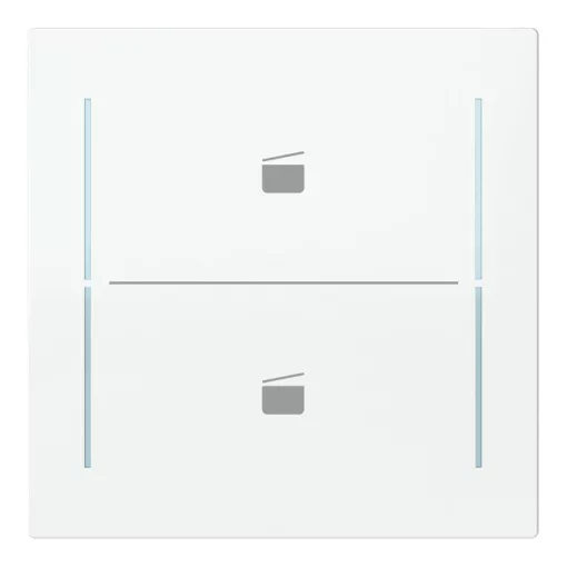 BUSCH-JAEGER LFST/A.2.70.11-44G Keypad art gomb | 2-es, Jelenet | stúdiófehér fényes