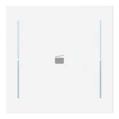   BUSCH-JAEGER LFS/A.1.70.11-44M Keypad art gomb | 1-es, Jelenet | stúdiófehér matt