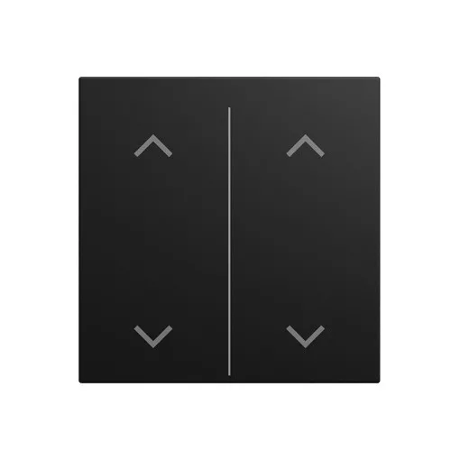 ABB LFAW/A.2.55.1-915 KNX billentyű kezelőelemhez | 2-csatornás, nyilak | matt fekete