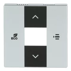   BUSCH-JAEGER 6236-83 Fan Coil-aktor előlap Future | ezüst alumínium