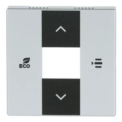 BUSCH-JAEGER 6236-83 Fan Coil-aktor előlap Future | ezüst alumínium