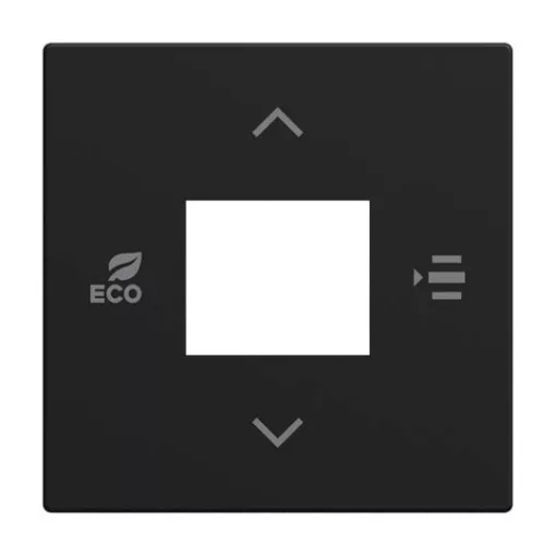 BUSCH-JAEGER 6236-915 Fedőlap Fan Coil-aktorhoz Balance | fekete matt