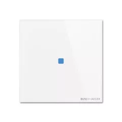   BUSCH-JAEGER TB/U1.1.11-CG KNX tapintásérzékelő Standard tacteo | 1 kimenetes | üveg fehér | 86x86 mm