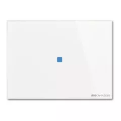   BUSCH-JAEGER TB/U1.3.11-CG KNX tapintásérzékelő Standard tacteo | 1 kimenetes | üveg fehér | 86x115 mm