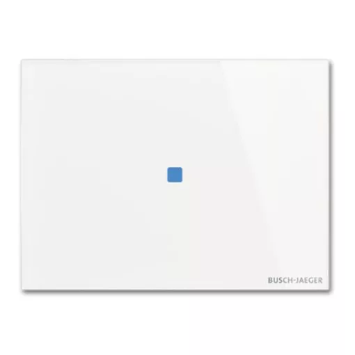 BUSCH-JAEGER TB/U1.3.11-CG KNX tapintásérzékelő Standard tacteo | 1 kimenetes | üveg fehér | 86x115 mm