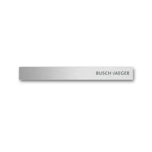 BUSCH-JAEGER 6349-860-101 priOn záróléc | alul | nemesacél