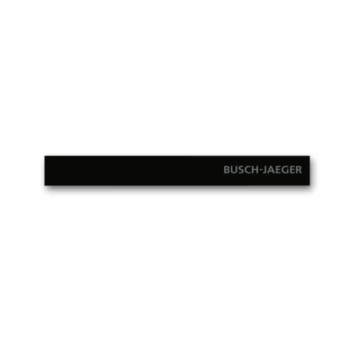 BUSCH-JAEGER 6349-825-101 priOn lezárólista | alul | fekete üveg