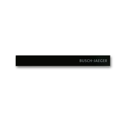 BUSCH-JAEGER 6352-825-101 priOn lezáróléc | alul, hőmérséklet-érzékelő | fekete üveg