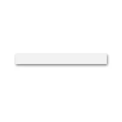   BUSCH-JAEGER 6348-811-101 priOn lezárólista | felső | fehér üveg