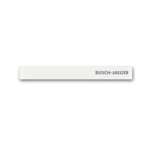 BUSCH-JAEGER 6352-811-101 priOn lezárólista | alul, hőmérséklet-érzékelő | fehér üveg