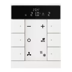   BUSCH-JAEGER SBS/U6.0.11-84 KNX-RTR-mellékállomás Tenton | 6-csatornás | stúdiófehér