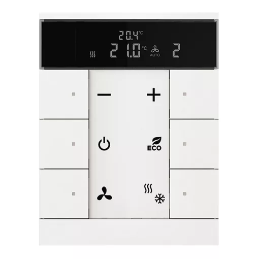 BUSCH-JAEGER SBS/U6.0.11-84 KNX-RTR-mellékállomás Tenton | 6-csatornás | stúdiófehér