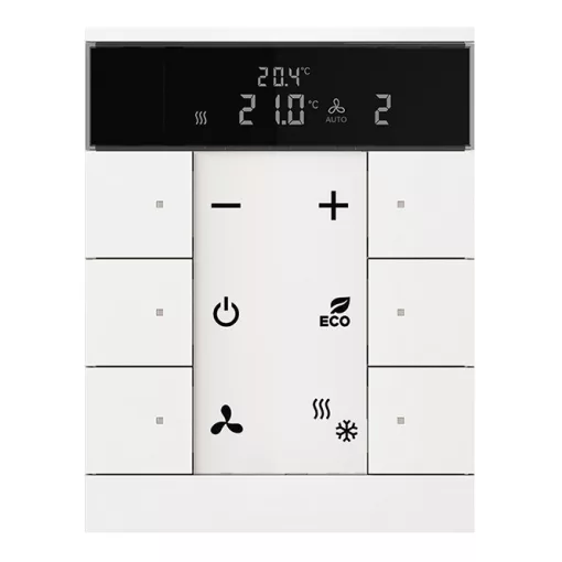 BUSCH-JAEGER SBR/U6.0.11-84 KNX-RTR Tenton | 6-csatornás | stúdiófehér