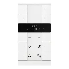   BUSCH-JAEGER SBS/U10.0.11-84 KNX-RTR-Nebenstelle Tenton | 10-csatornás | stúdiófehér