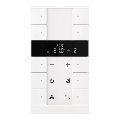 BUSCH-JAEGER SBS/U10.0.11-84 KNX-RTR-Nebenstelle Tenton | 10-csatornás | stúdiófehér