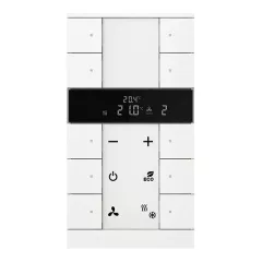   BUSCH-JAEGER SBR/U10.0.11-84 KNX-RTR Tenton | 10-csatornás | stúdiófehér