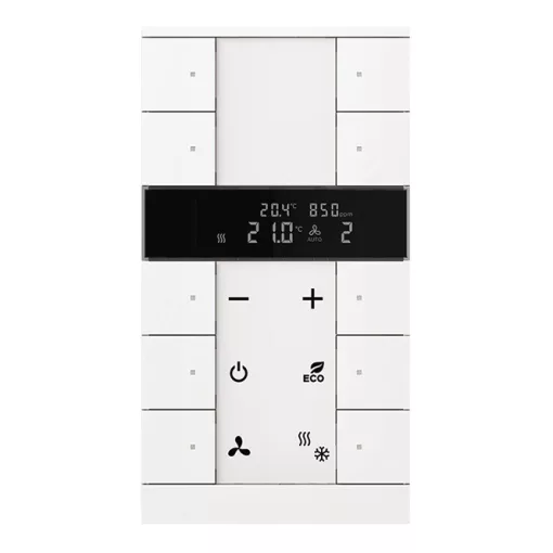 BUSCH-JAEGER SBC/U10.0.11-84 KNX-RTR Tenton | 10-csatornás, CO2-/páratartalom érzékelő | stúdiófehér