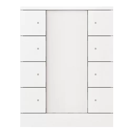 BUSCH-JAEGER SB/U8.0.11-84 KNX tapintásérzékelő Tenton | 8-csatornás | stúdió fehér