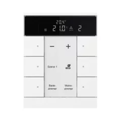   BUSCH-JAEGER SBR/U6.0.11-884 KNX-RTR Tenton | 6-csatornás | stúdiófehér matt