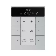   BUSCH-JAEGER SBR/U6.0.11-83 KNX-RTR Tenton | 6-csatornás | alumíniumezüst